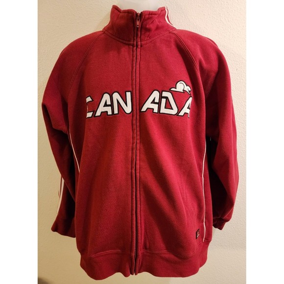 Classique Other - Classique Canada Red Canda Logo Warmup Jacket, Size XL